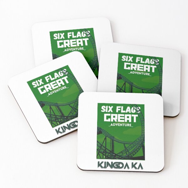 Item preview, Kingda Ka Six Flags Thrill Ride T-Shirt Design designed and sold by LunaLoop.