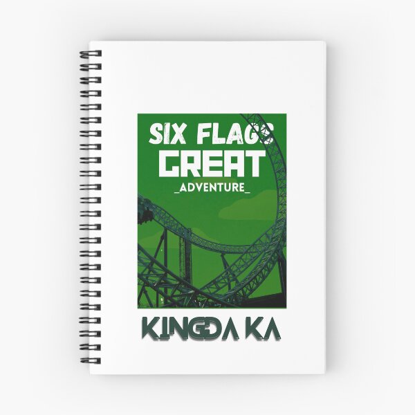 Item preview, Kingda Ka Six Flags Thrill Ride T-Shirt Design designed and sold by LunaLoop.