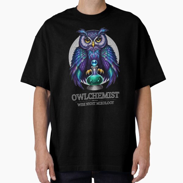 Item preview, Alchemy Owls: Owlchemist - Wise night mixology designed and sold by CKDesignStudio.
