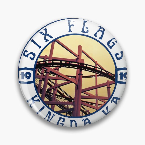 Item preview, Six Flags Roller Coaster T-Shirt Design designed and sold by LunaLoop.