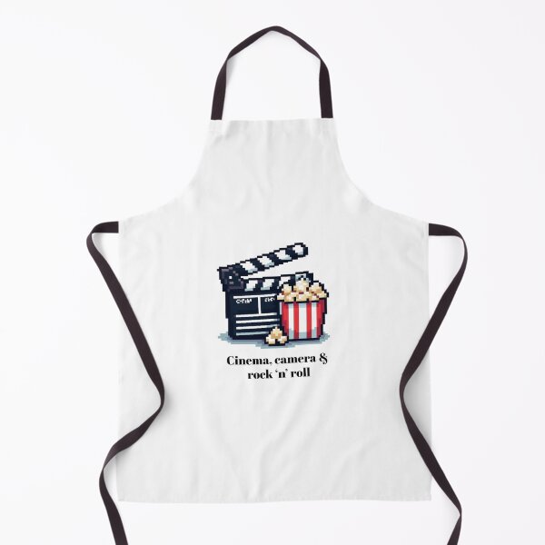 Item preview, Cinema, Camera and Rock n' Roll Pixel Art designed and sold by theacidrose.