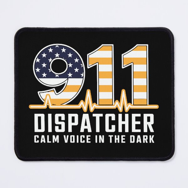 Item preview, 911 Dispatcher calm voice in the dark designed and sold by tmerchtrends.