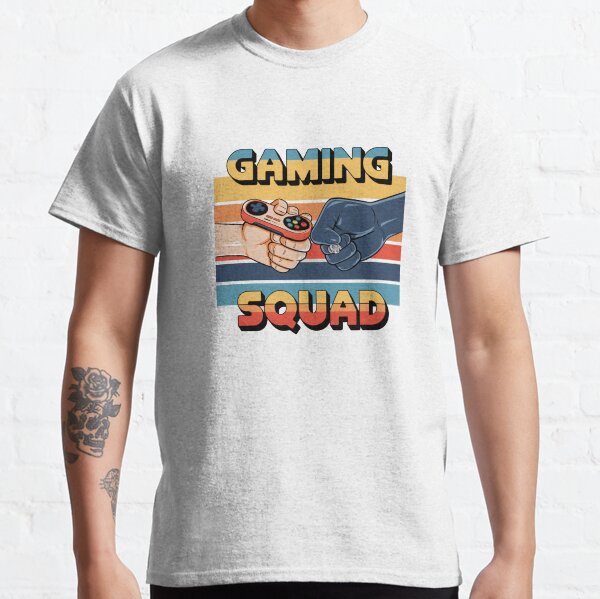 Item preview, Gaming Squad - Retro Gamer Fist Bump | Vintage Video Game Design designed and sold by designedbyNil.