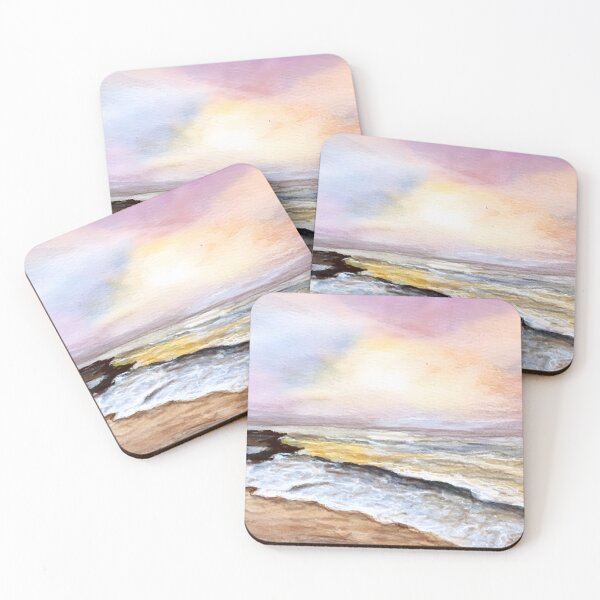 Item preview, Splendid sunset on the beach designed and sold by NathBros.