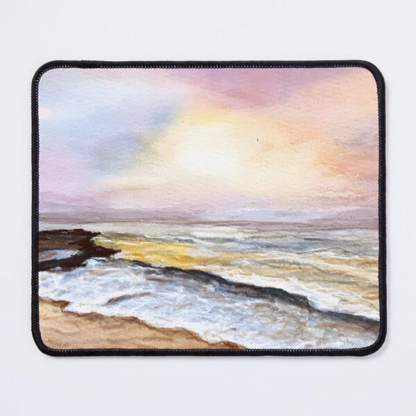 Item preview, Splendid sunset on the beach designed and sold by NathBros.