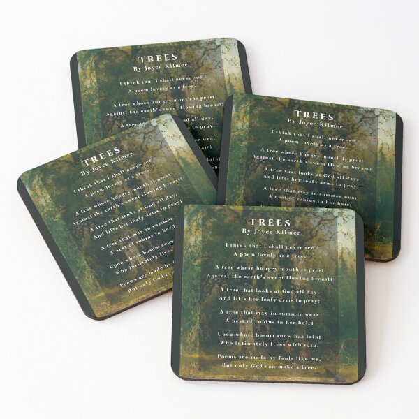 Item preview, TREES by Joyce Kilmer designed and sold by artbleed.