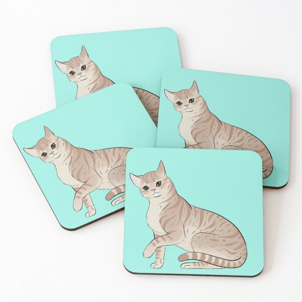 Item preview, Cream Mackerel Tabby Cat designed and sold by terrifying.
