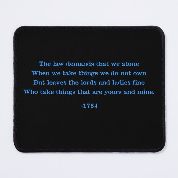 Item preview, The law demands that we atone - classic nursery rhyme designed and sold by Signs for Dark Times.
