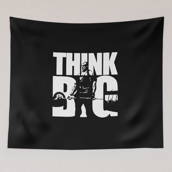 Item preview, THINK BIG - Ronnie Bodybuilding Motivational designed and sold by chantastical.