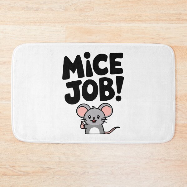 Item preview, Mice Job! Cute Mouse Pun designed and sold by PMCreative.