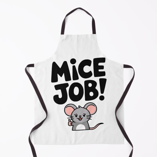 Item preview, Mice Job! Cute Mouse Pun designed and sold by PMCreative.