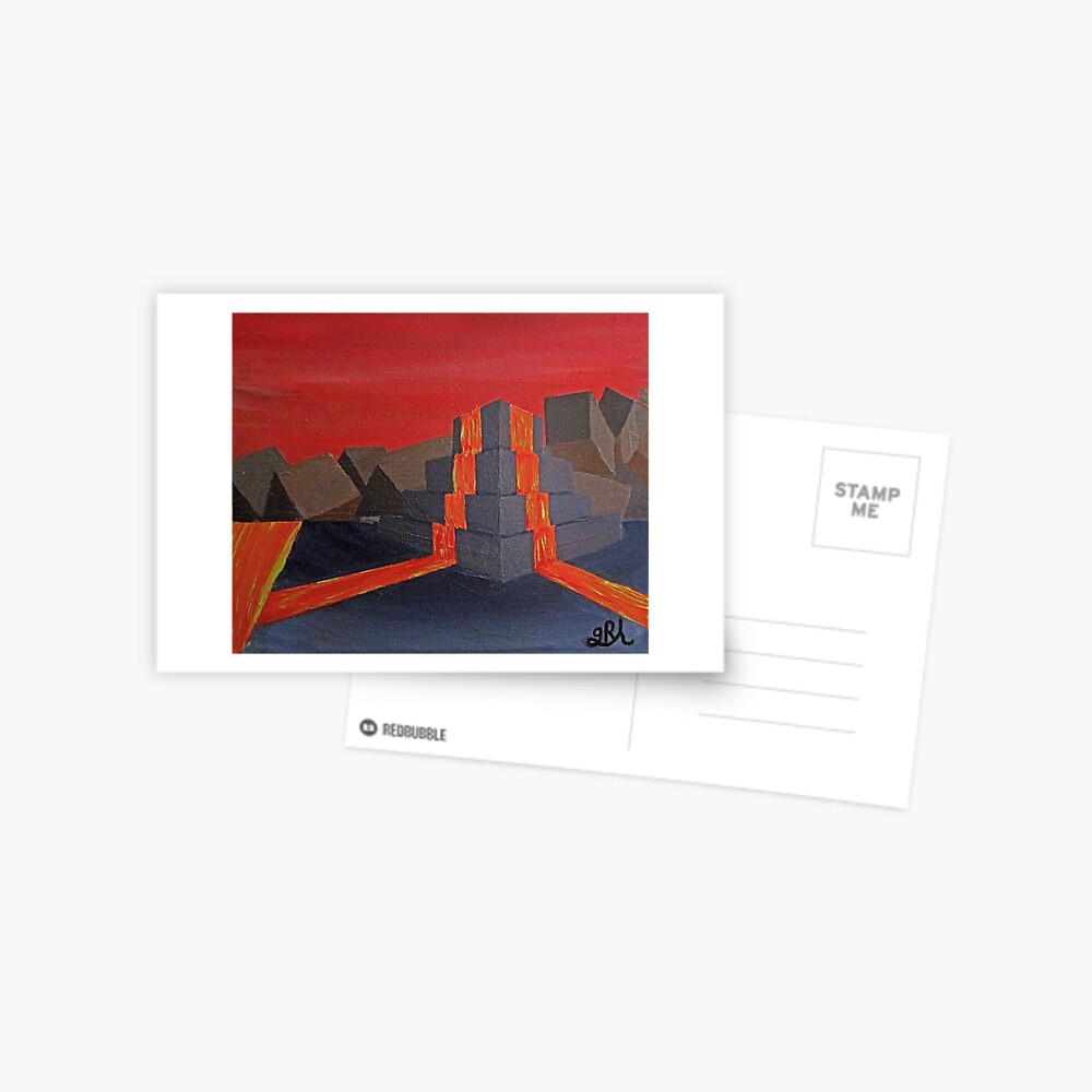 Lava Blox Greeting Card By Kerjadae386 Redbubble - lava hoodie roblox