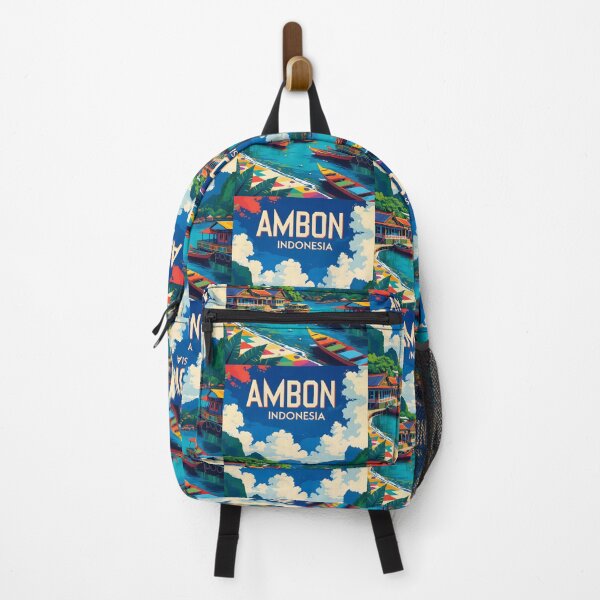 Item preview, Ambon Indonesia Vintage Travel Tourism designed and sold by TravelersGems.
