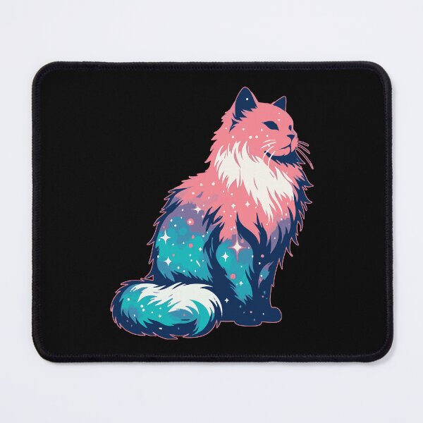 Item preview, Cute Cosmic Cat Stars Pastel Goth designed and sold by TomFrontierArt.