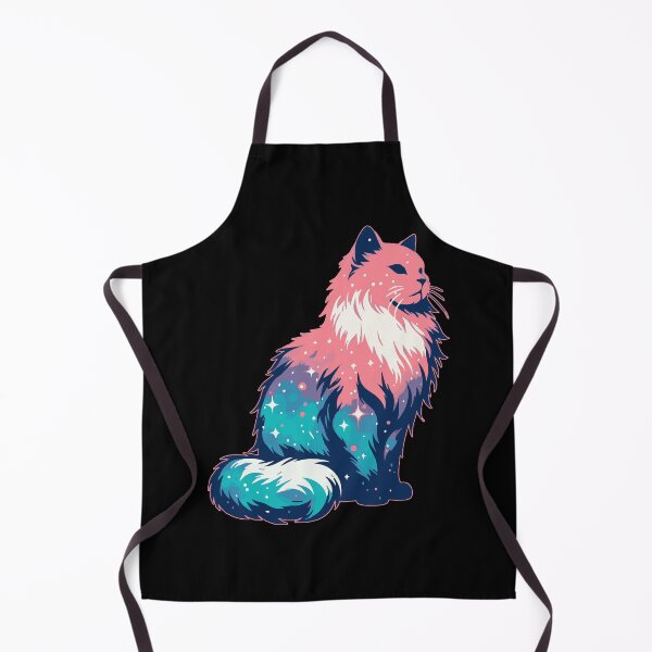 Item preview, Cute Cosmic Cat Stars Pastel Goth designed and sold by TomFrontierArt.