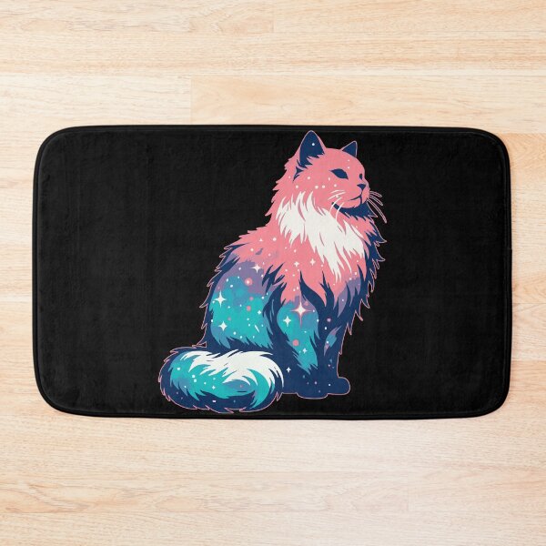 Item preview, Cute Cosmic Cat Stars Pastel Goth designed and sold by TomFrontierArt.