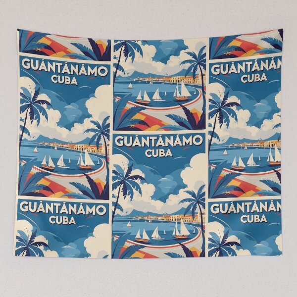 Item preview, Guantanamo Cuba Vintage Travel Tourism designed and sold by TravelersGems.