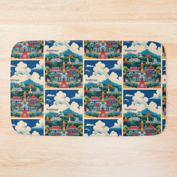 Item preview, Bukittinggi Indonesia Vintage Travel Tourism designed and sold by TravelersGems.