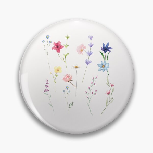 Item preview, THRIVIA Casual Sleeve Pleated  Blouses Flora Summer Flower designed and sold by THRIVIA.