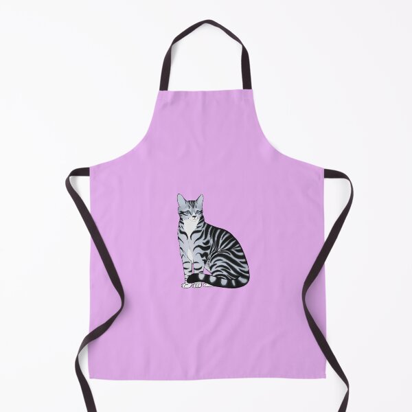 Item preview, Black Silver Mackerel Tabby Cat designed and sold by terrifying.