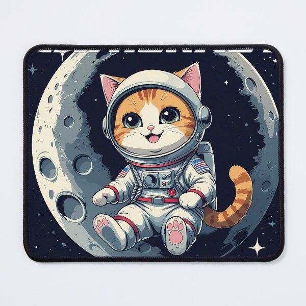 Item preview, CATRONAUT cat astronaut  cute cartoon designed and sold by Panya-Design.