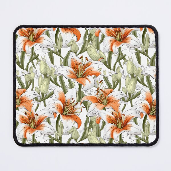 Item preview, Gorgeous Lilies, Botanical Garden, Nature Inspired Flowers designed and sold by madtoyman.