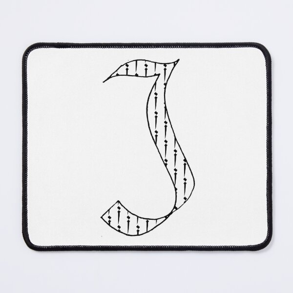 Item preview, Elegant calligraphy design of the initial J, perfect for art and typography lovers. Great as a gift for milestones, fitting for Handwriting Day, Calligraphy Day, and World Art Day! designed and sold by ArtsOfLetters.