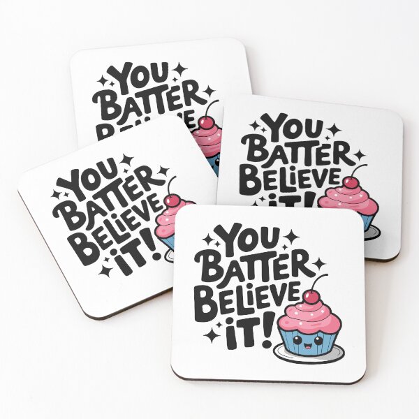 Item preview, You Bater Believe It! Cute Baking Pun designed and sold by PMCreative.