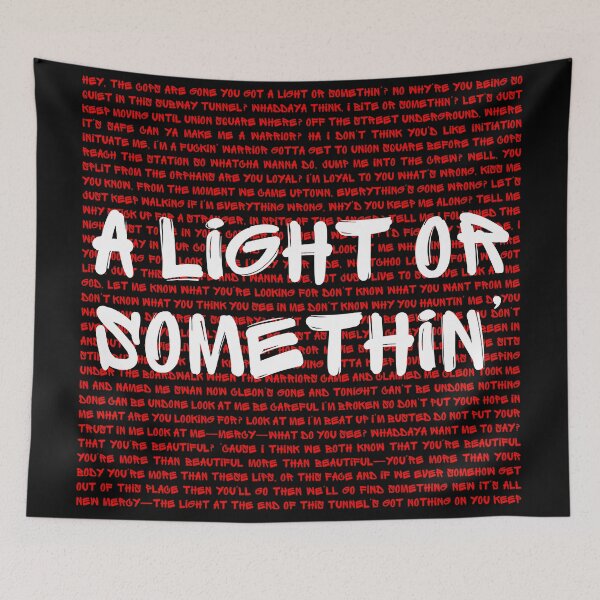 Item preview, Warriors lyrics designed and sold by broadwaygirl142.