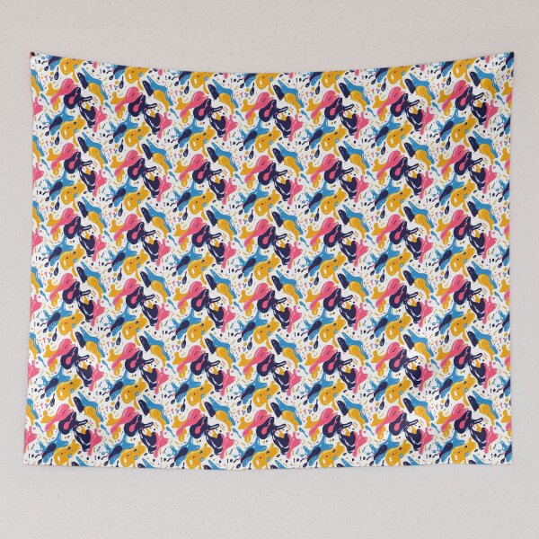 Item preview, Vibrant Dance of Colored Water designed and sold by MidArtForge.