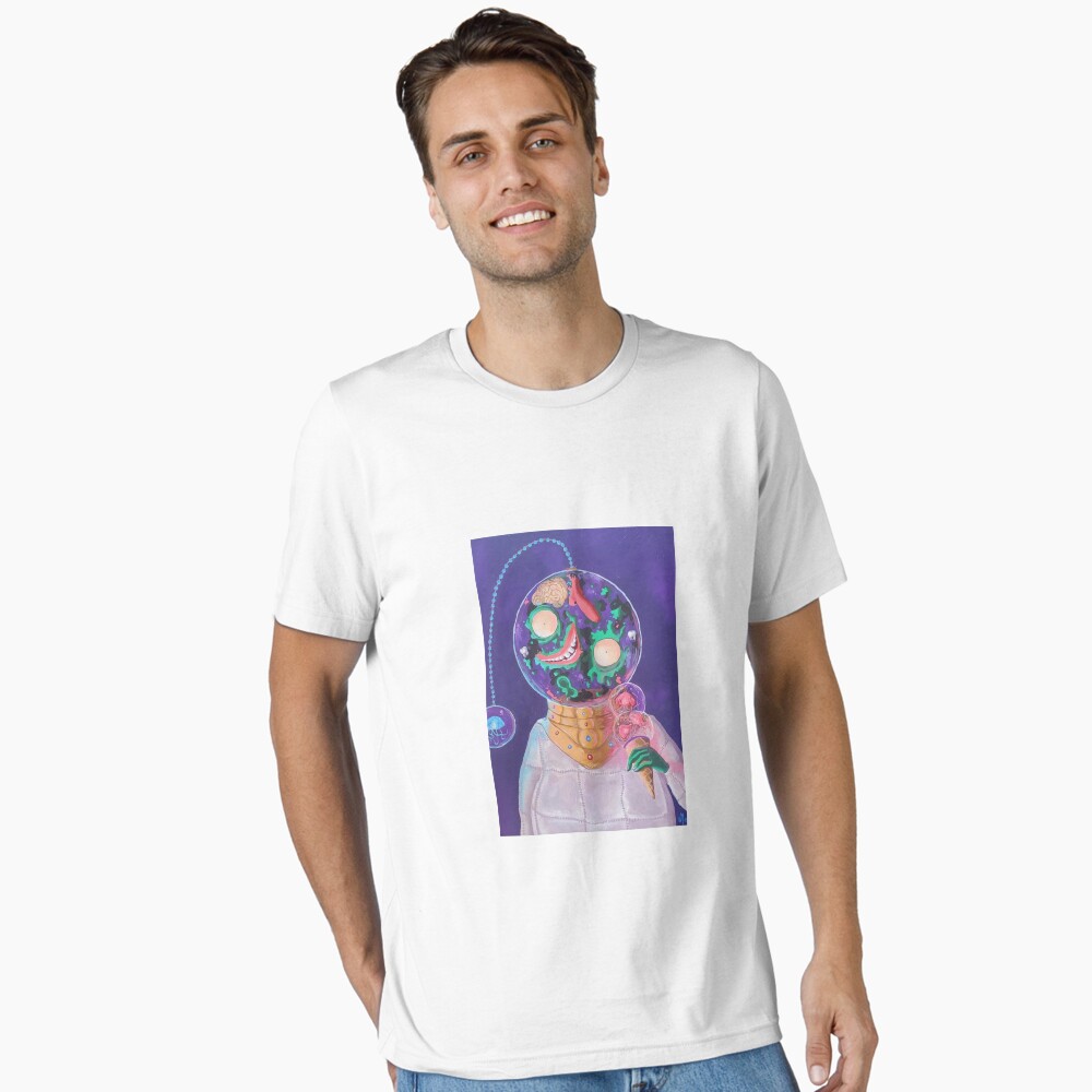 Aperçu de l'œuvre T-shirt essentiel créée et vendue par Modelaine.