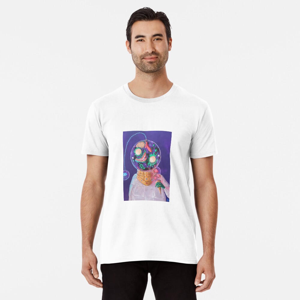 Aperçu de l'œuvre T-shirt premium créée et vendue par Modelaine.