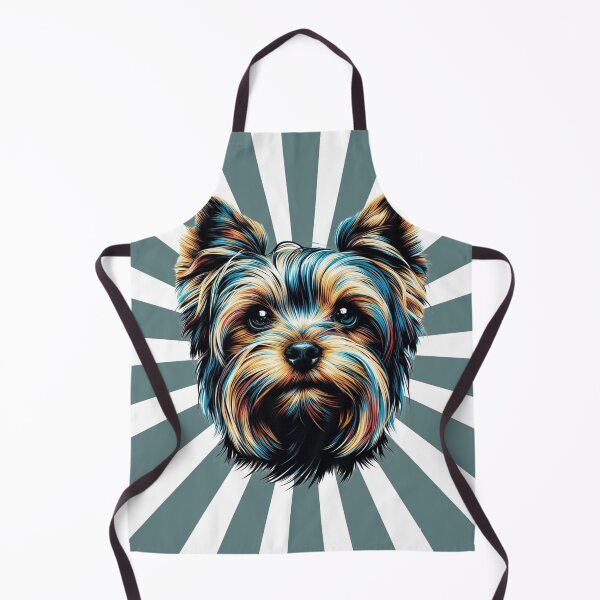 Item preview, Retro Sunburst Yorkie designed and sold by adriana-holmes.