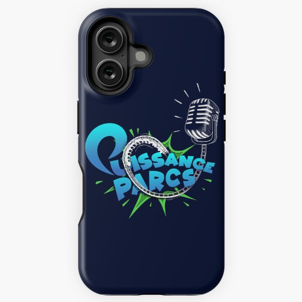 NEW Puissance Parcs Logo Coque antichoc iPhone