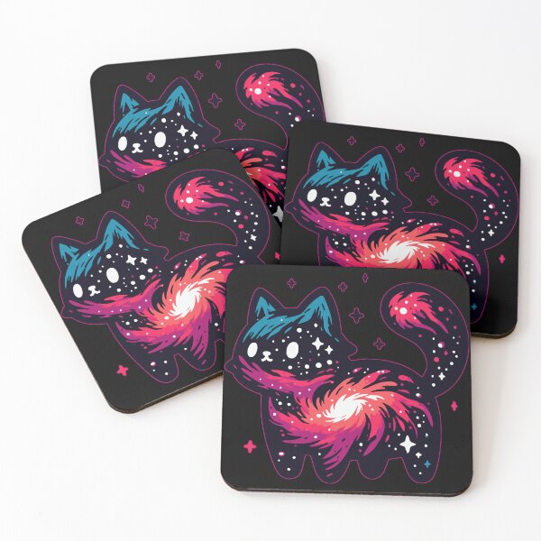 Item preview, Kawaii Cosmic Cat Stars designed and sold by TomFrontierArt.