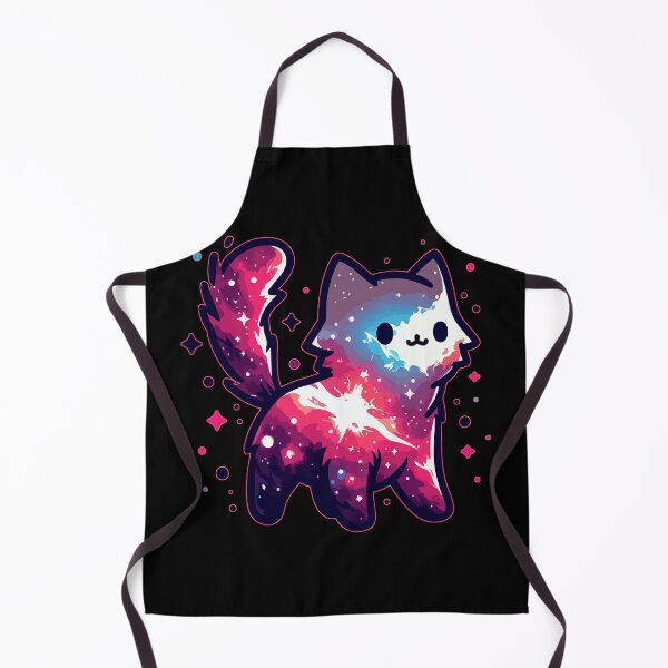Item preview, Kawaii Cosmic Cat Stars Nebula designed and sold by TomFrontierArt.