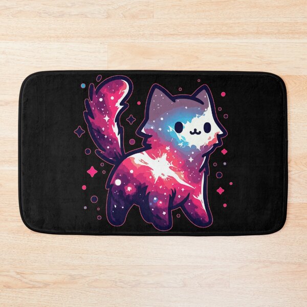 Item preview, Kawaii Cosmic Cat Stars Nebula designed and sold by TomFrontierArt.