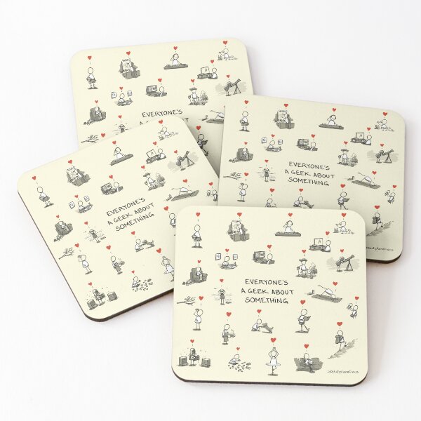 Item preview, Everyone's a Geek About Something - all the things designed and sold by Sketchplanations.