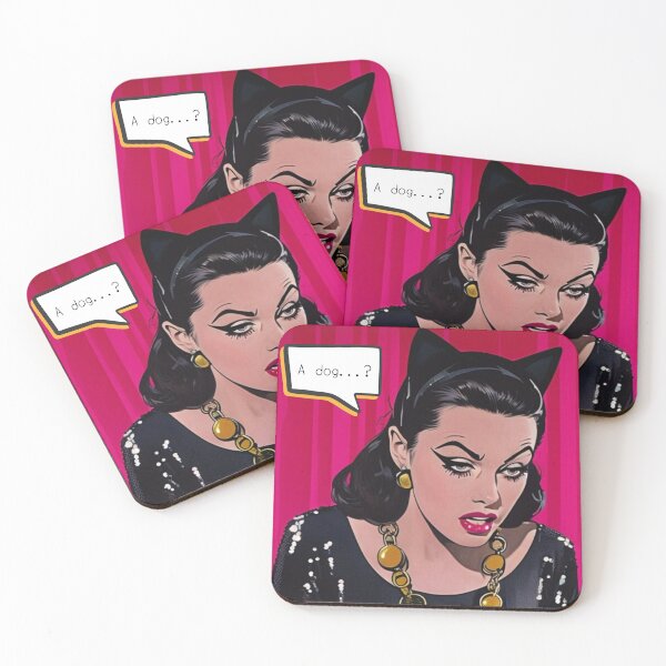 Item preview, Catwoman and dogs designed and sold by illit-pop.