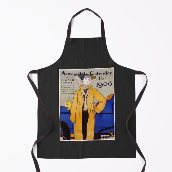 Item preview, 1906 Vintage American Car Poster – Classic Edward Penfield Illustration designed and sold by paulo silveira.