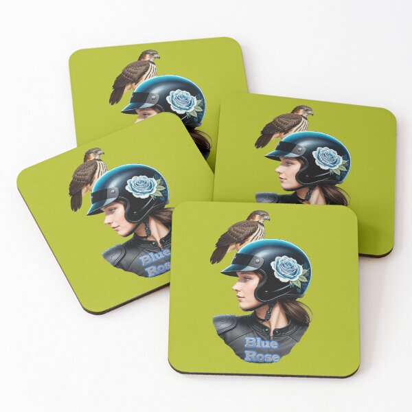 Item preview, Blue Rose: Female Biker designed and sold by T-Vergent.