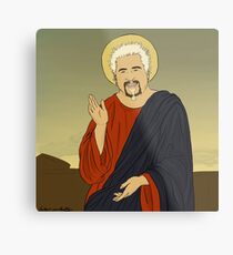 Guy Fieri Jesus Metal Print