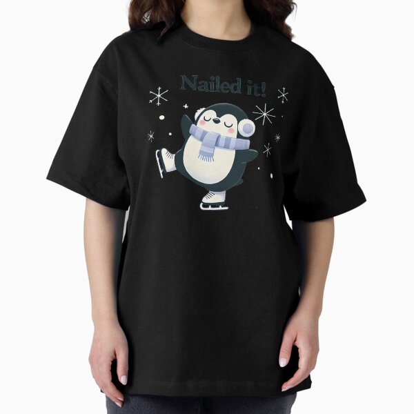 Item preview, Cute Penguin Skating T-Shirt designed and sold by Hooi-Boon-Sin.