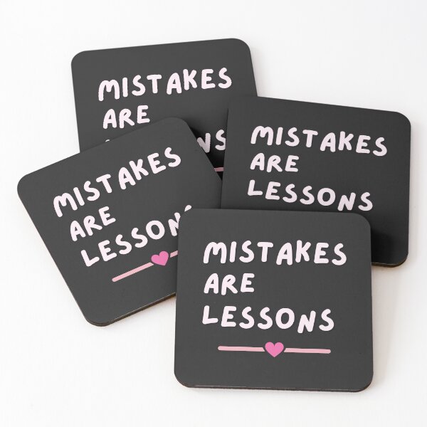 Item preview, "Simple & Minimal – Mistakes Teach Us T-Shirt designed and sold by arceeddesign.