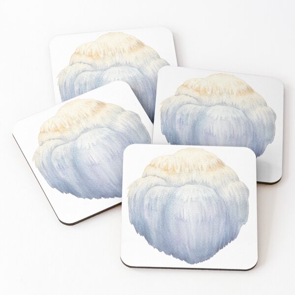 Item preview, Watercolor Lion's Mane Mushroom designed and sold by Ekaterina Glazkova.