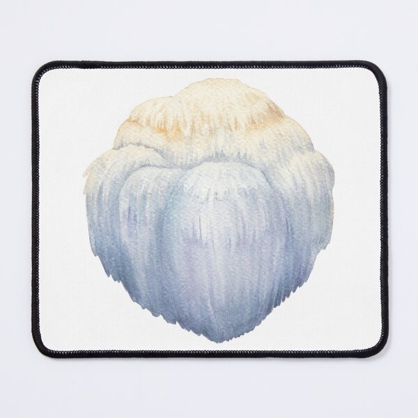 Item preview, Watercolor Lion's Mane Mushroom designed and sold by Ekaterina Glazkova.