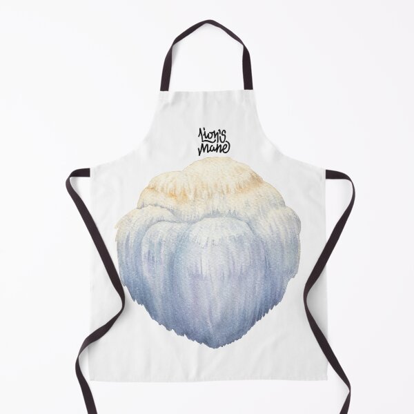 Item preview, Watercolor Lion's Mane Mushroom designed and sold by Ekaterina Glazkova.