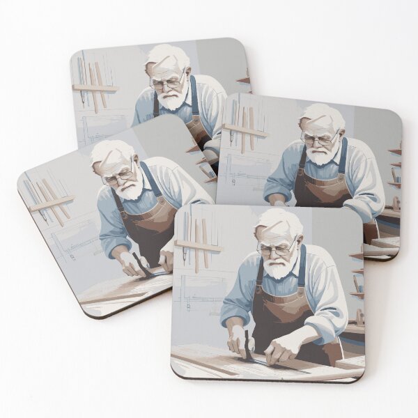 Item preview, Old Man woodworking  designed and sold by After De Moment.