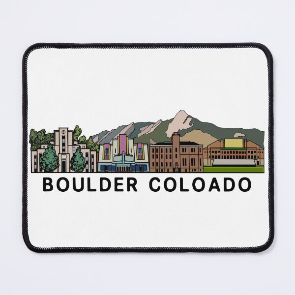Item preview, Boulder Colorado Skyline designed and sold by fiberandgloss.