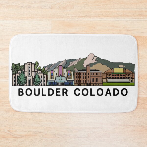 Item preview, Boulder Colorado Skyline designed and sold by fiberandgloss.